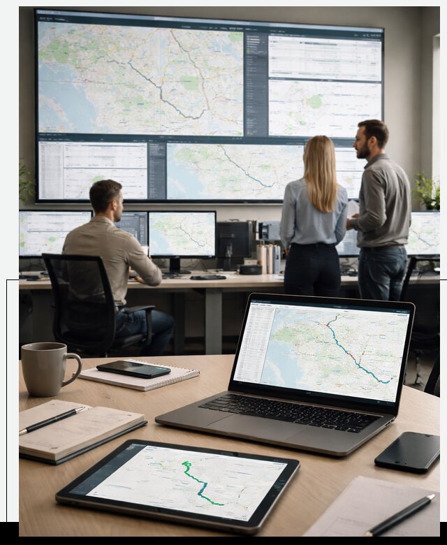 Трекинг грузов и Fleet Management, мониторинг автопарка в Набережных Челнах