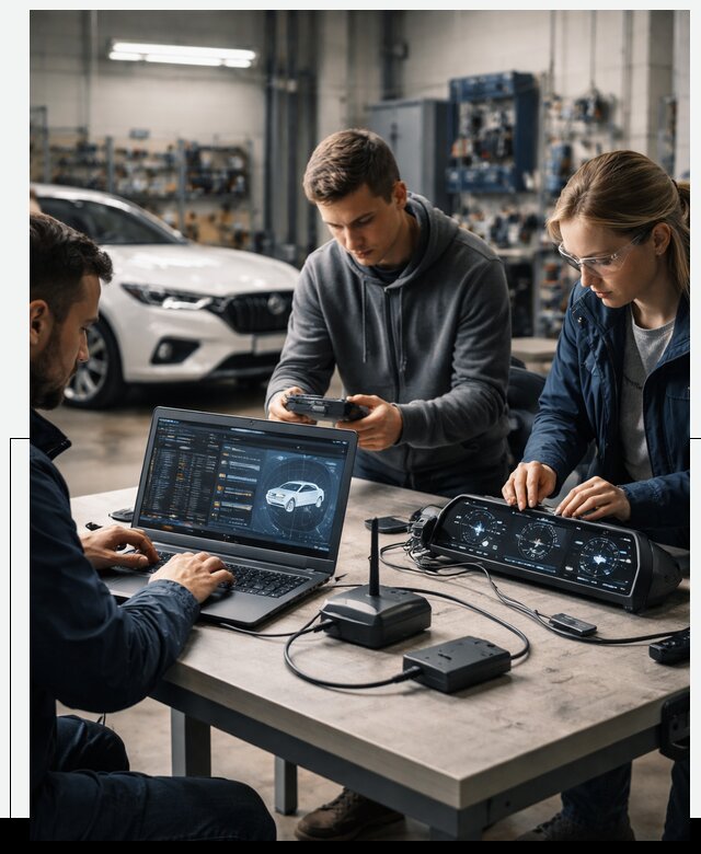 Разработка Connected Car и ПО для автопрома в Набережных Челнах